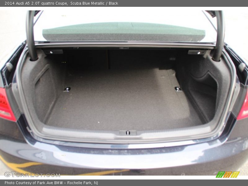 Scuba Blue Metallic / Black 2014 Audi A5 2.0T quattro Coupe