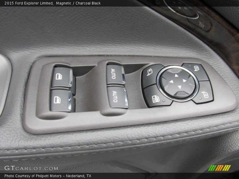 Magnetic / Charcoal Black 2015 Ford Explorer Limited