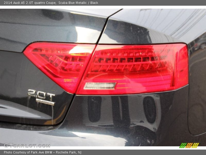 Scuba Blue Metallic / Black 2014 Audi A5 2.0T quattro Coupe