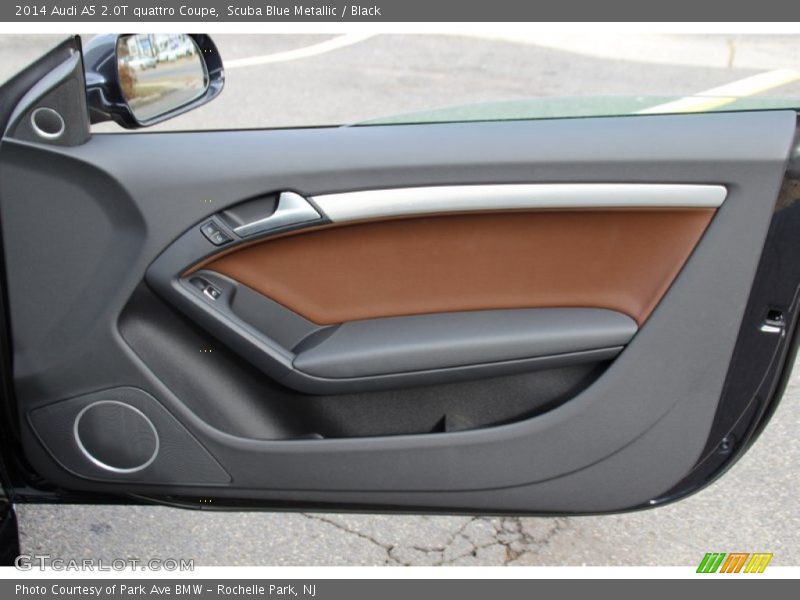 Scuba Blue Metallic / Black 2014 Audi A5 2.0T quattro Coupe