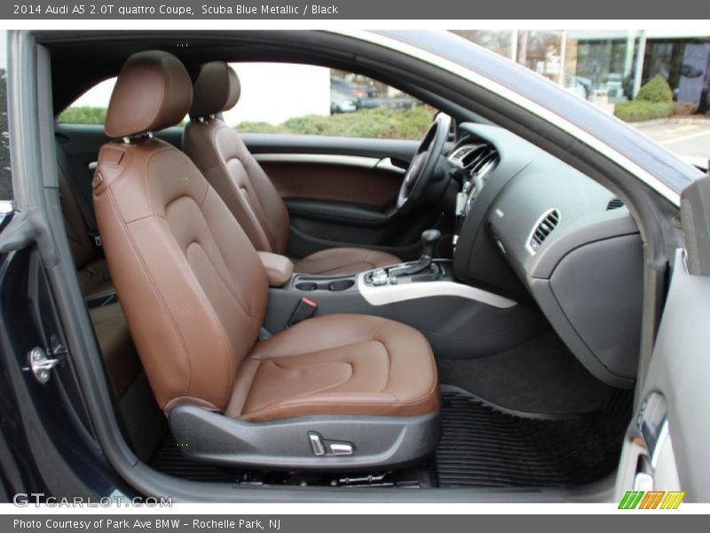 Scuba Blue Metallic / Black 2014 Audi A5 2.0T quattro Coupe