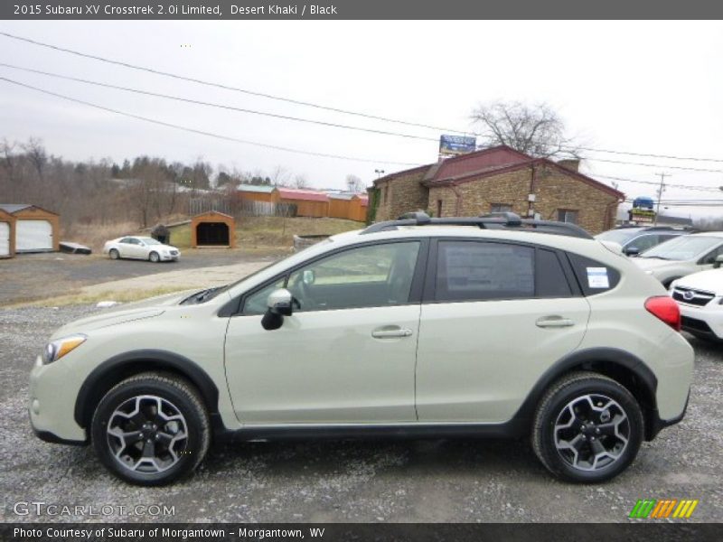Desert Khaki / Black 2015 Subaru XV Crosstrek 2.0i Limited
