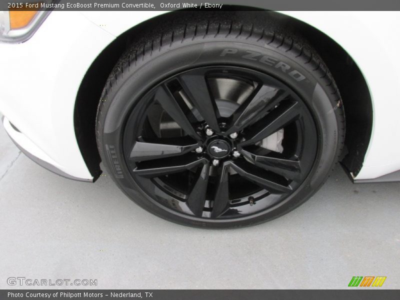  2015 Mustang EcoBoost Premium Convertible Wheel