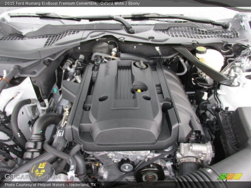  2015 Mustang EcoBoost Premium Convertible Engine - 2.3 Liter GTDI Turbocharged DOHC 16-Valve EcoBoost 4 Cylinder