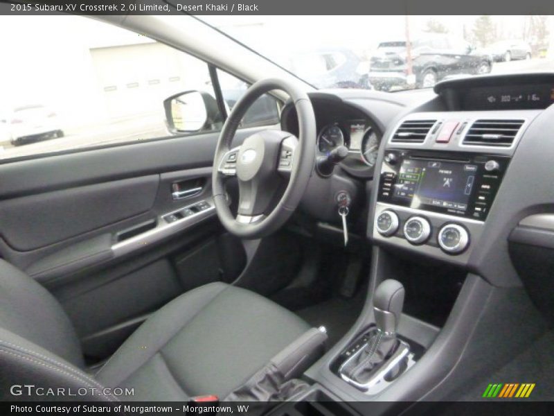 Desert Khaki / Black 2015 Subaru XV Crosstrek 2.0i Limited