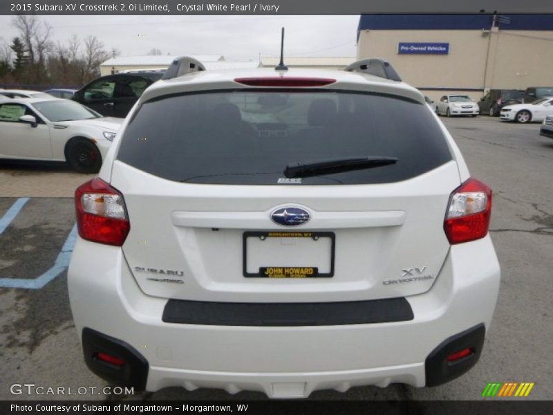 Crystal White Pearl / Ivory 2015 Subaru XV Crosstrek 2.0i Limited