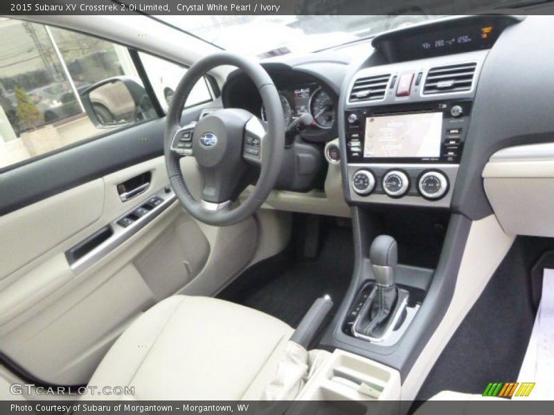Crystal White Pearl / Ivory 2015 Subaru XV Crosstrek 2.0i Limited