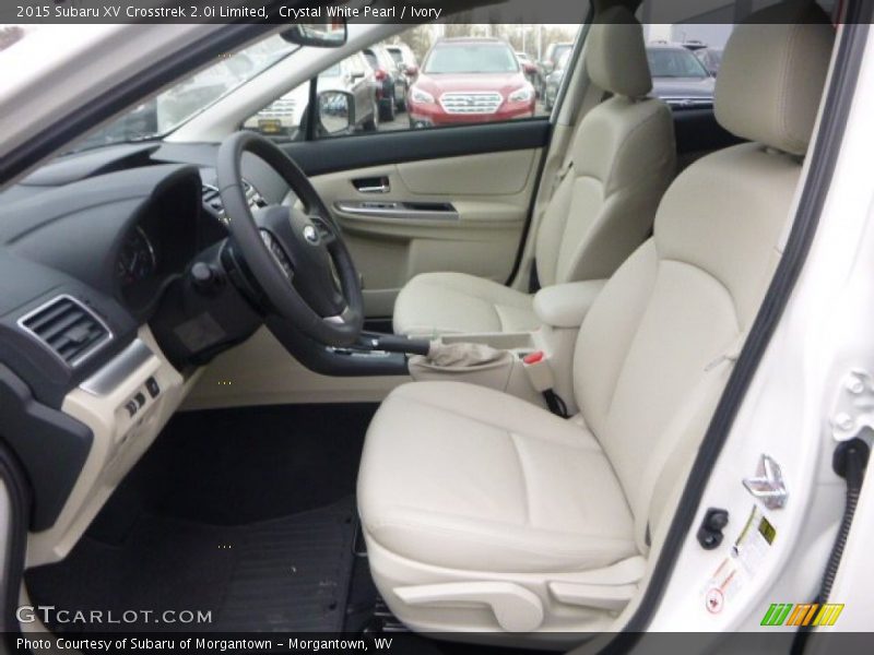 Crystal White Pearl / Ivory 2015 Subaru XV Crosstrek 2.0i Limited