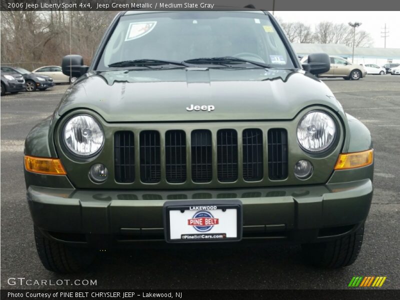 Jeep Green Metallic / Medium Slate Gray 2006 Jeep Liberty Sport 4x4