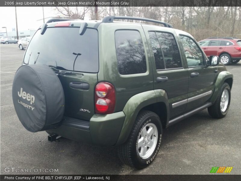 Jeep Green Metallic / Medium Slate Gray 2006 Jeep Liberty Sport 4x4