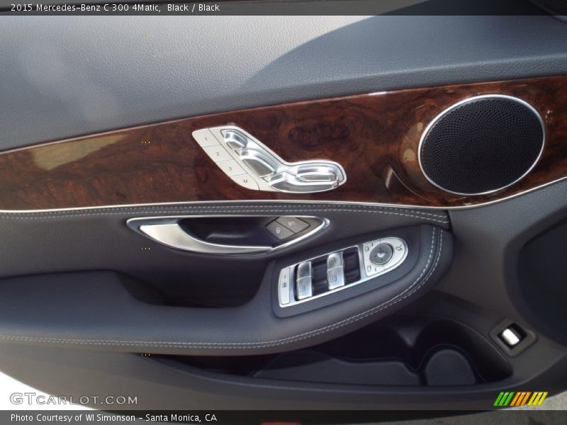 Black / Black 2015 Mercedes-Benz C 300 4Matic