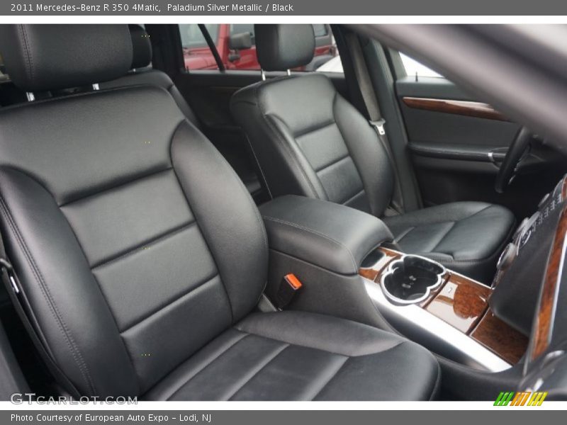 Paladium Silver Metallic / Black 2011 Mercedes-Benz R 350 4Matic