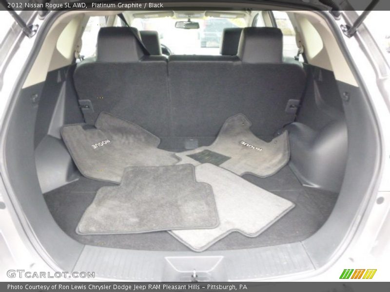 Platinum Graphite / Black 2012 Nissan Rogue SL AWD