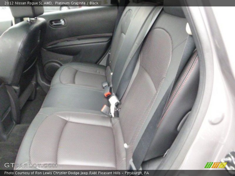 Platinum Graphite / Black 2012 Nissan Rogue SL AWD