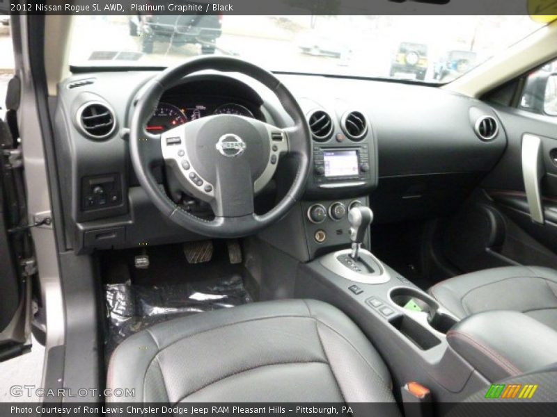 Platinum Graphite / Black 2012 Nissan Rogue SL AWD