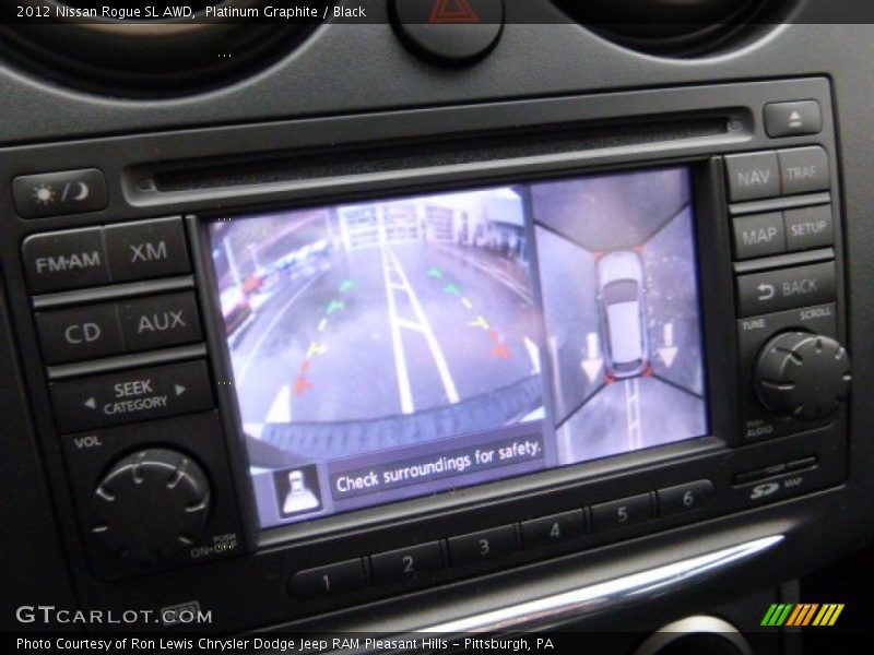 Platinum Graphite / Black 2012 Nissan Rogue SL AWD