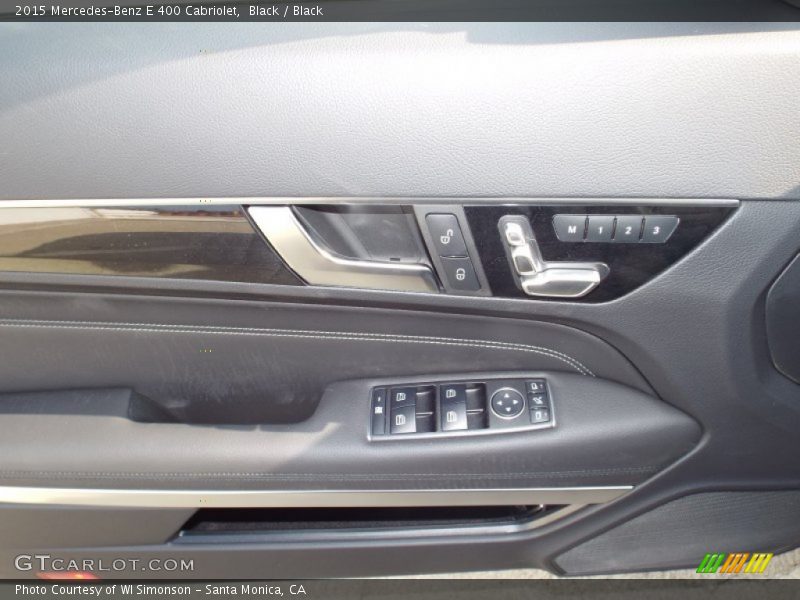 Black / Black 2015 Mercedes-Benz E 400 Cabriolet