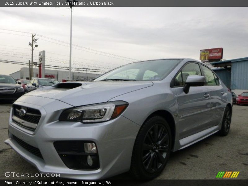 Ice Silver Metallic / Carbon Black 2015 Subaru WRX Limited