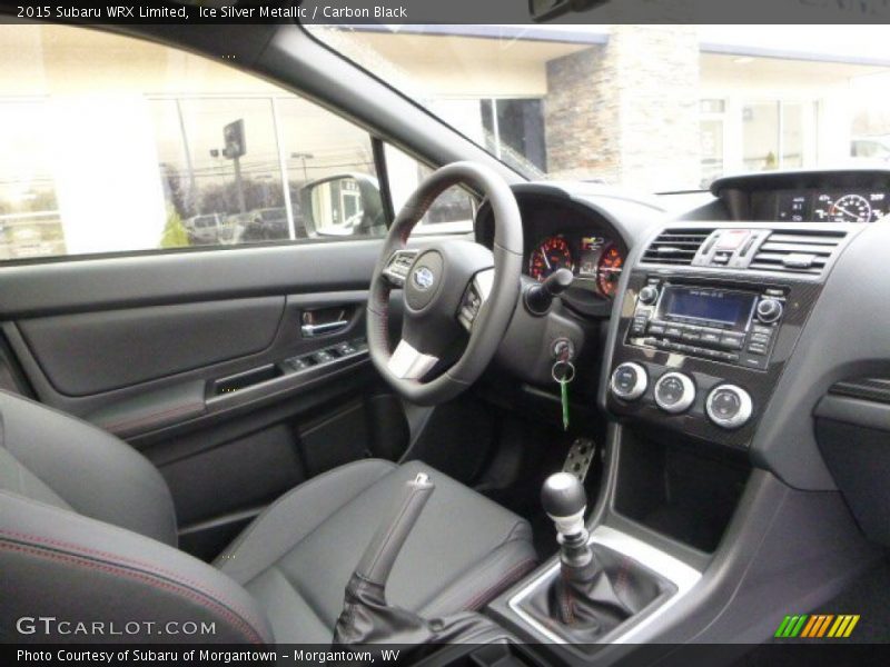 Ice Silver Metallic / Carbon Black 2015 Subaru WRX Limited