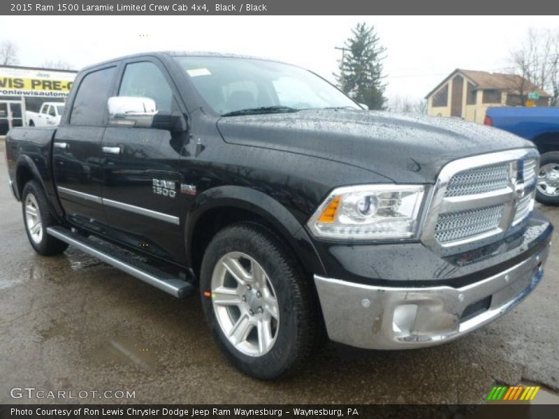 Front 3/4 View of 2015 1500 Laramie Limited Crew Cab 4x4