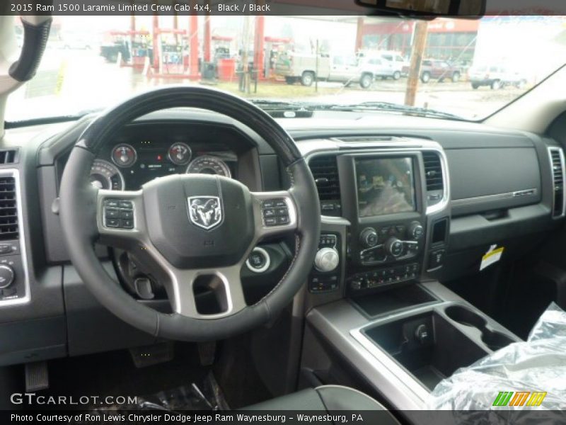 Dashboard of 2015 1500 Laramie Limited Crew Cab 4x4