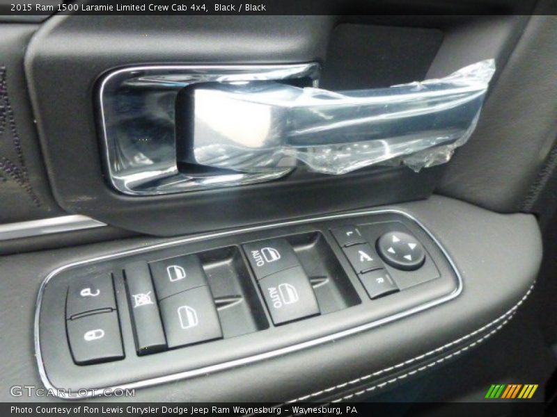 Controls of 2015 1500 Laramie Limited Crew Cab 4x4