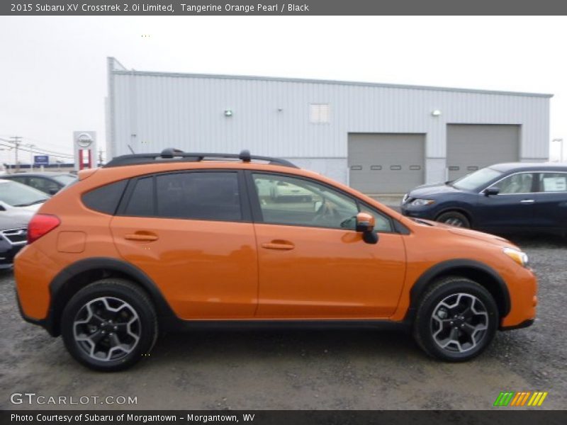 Tangerine Orange Pearl / Black 2015 Subaru XV Crosstrek 2.0i Limited