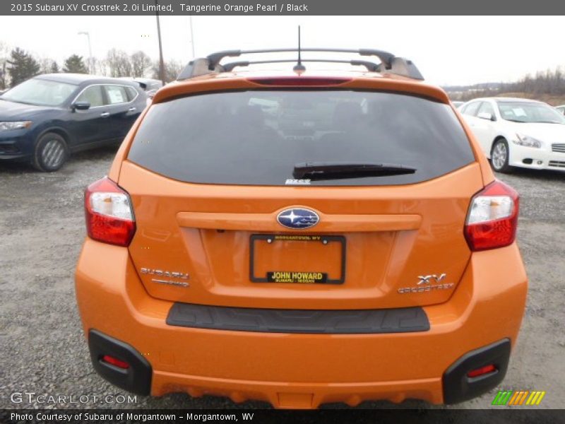 Tangerine Orange Pearl / Black 2015 Subaru XV Crosstrek 2.0i Limited