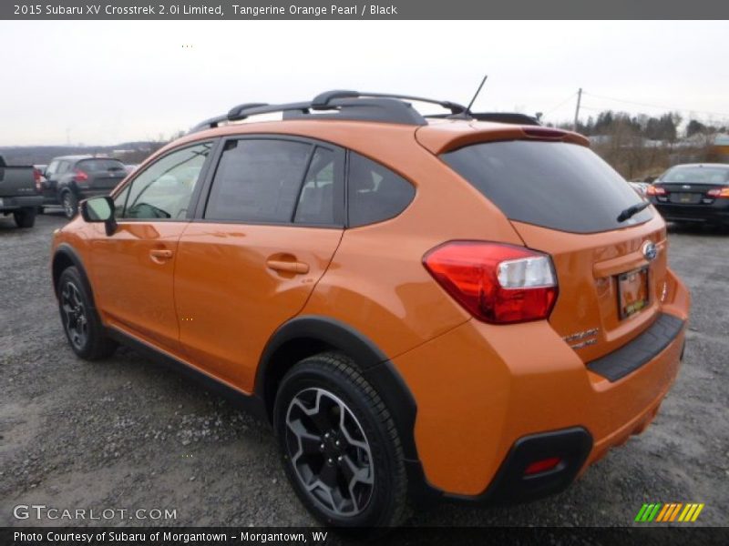 Tangerine Orange Pearl / Black 2015 Subaru XV Crosstrek 2.0i Limited