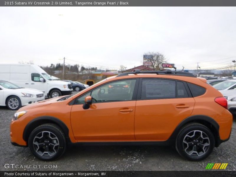 Tangerine Orange Pearl / Black 2015 Subaru XV Crosstrek 2.0i Limited