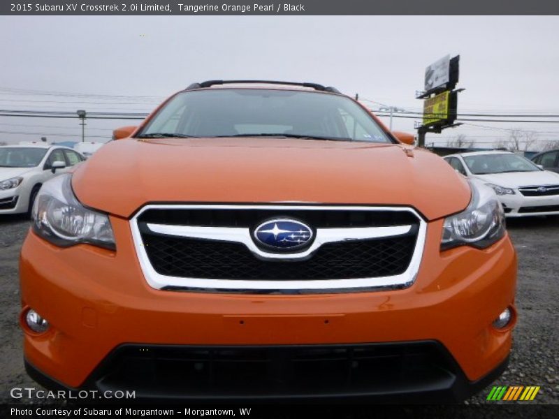 Tangerine Orange Pearl / Black 2015 Subaru XV Crosstrek 2.0i Limited