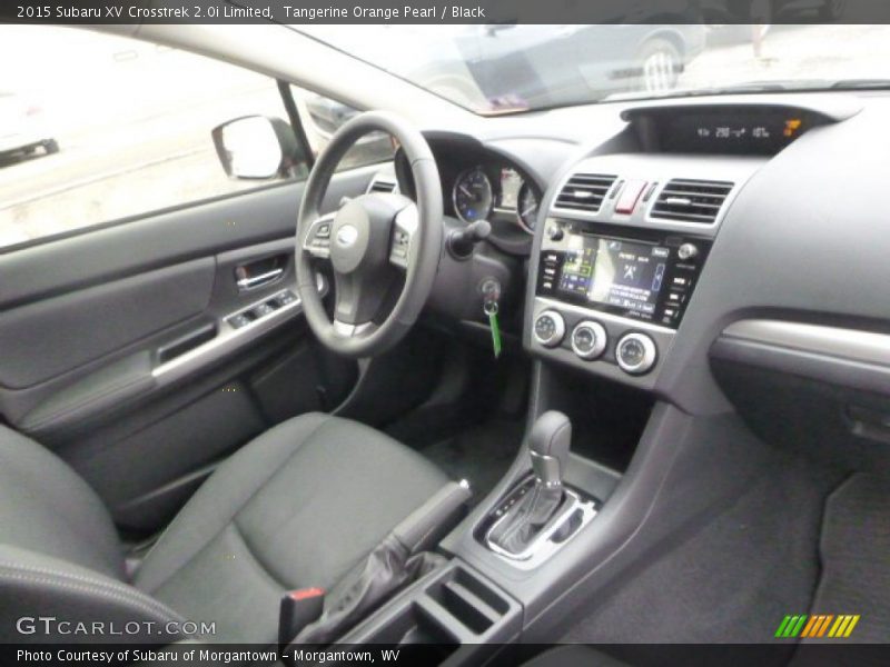 Tangerine Orange Pearl / Black 2015 Subaru XV Crosstrek 2.0i Limited