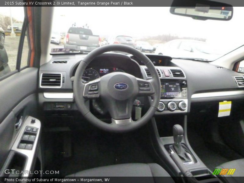 Tangerine Orange Pearl / Black 2015 Subaru XV Crosstrek 2.0i Limited