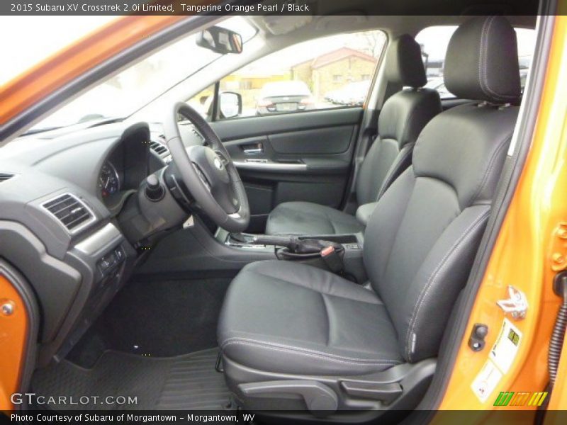 Tangerine Orange Pearl / Black 2015 Subaru XV Crosstrek 2.0i Limited