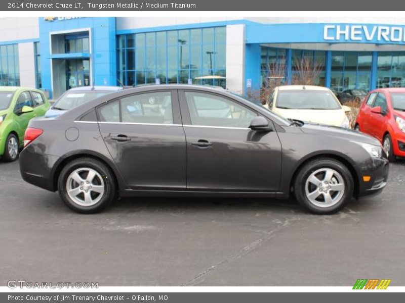 Tungsten Metallic / Medium Titanium 2014 Chevrolet Cruze LT