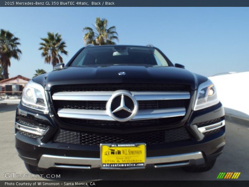 Black / Black 2015 Mercedes-Benz GL 350 BlueTEC 4Matic