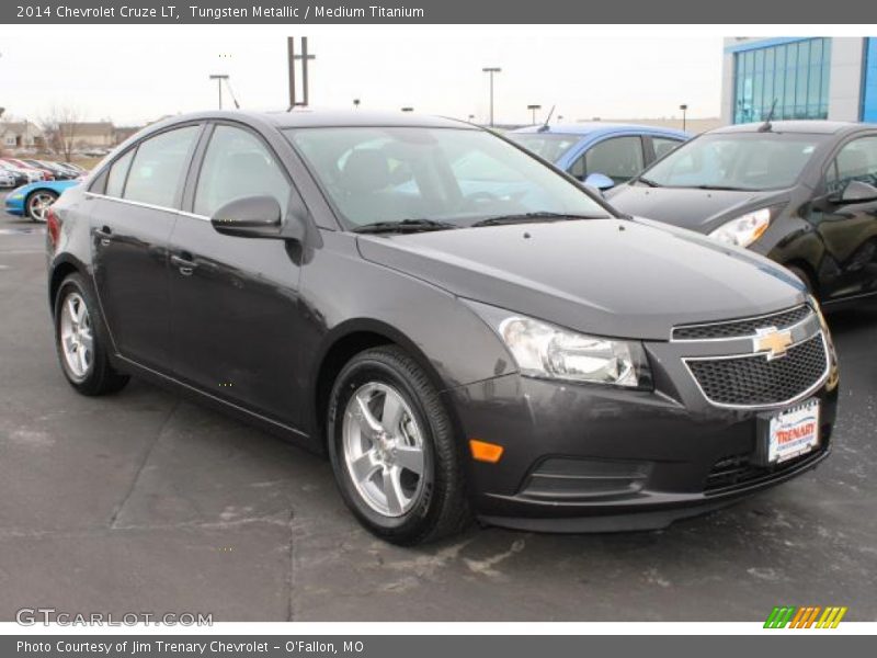 Tungsten Metallic / Medium Titanium 2014 Chevrolet Cruze LT