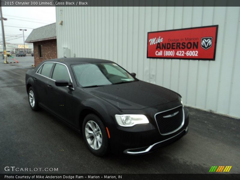 Gloss Black / Black 2015 Chrysler 300 Limited