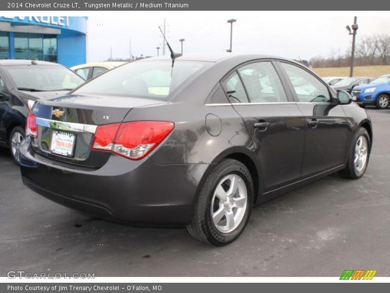 Tungsten Metallic / Medium Titanium 2014 Chevrolet Cruze LT