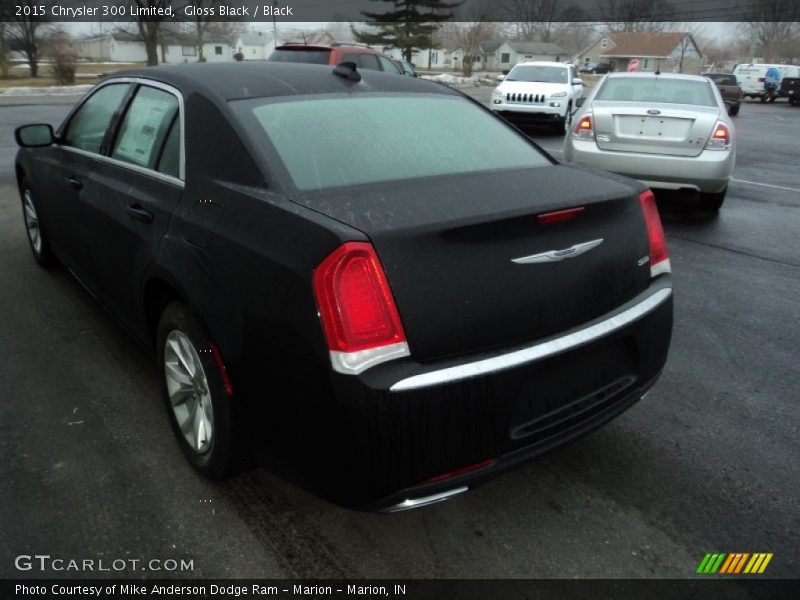 Gloss Black / Black 2015 Chrysler 300 Limited