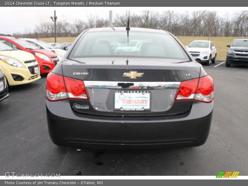 Tungsten Metallic / Medium Titanium 2014 Chevrolet Cruze LT