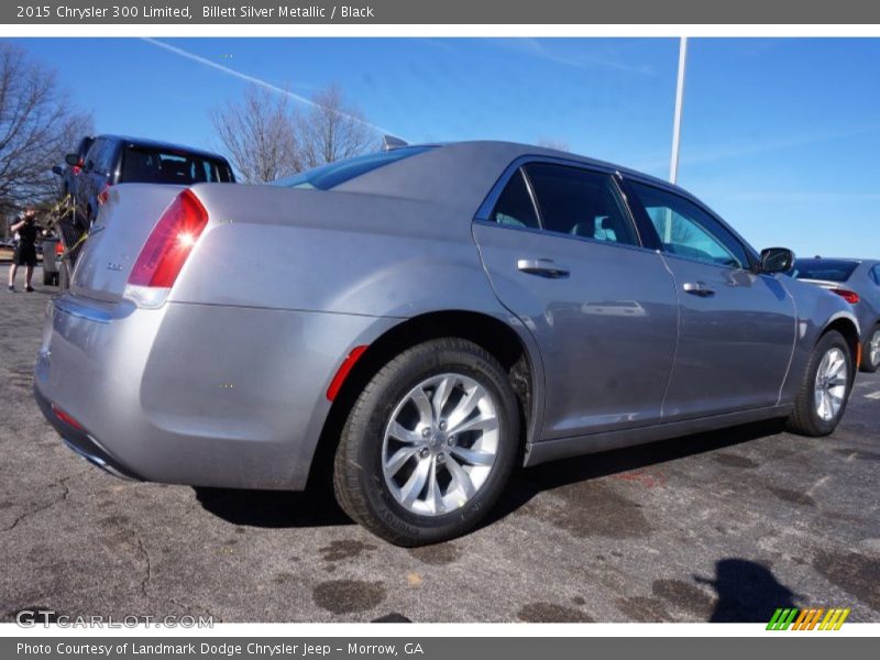 Billett Silver Metallic / Black 2015 Chrysler 300 Limited