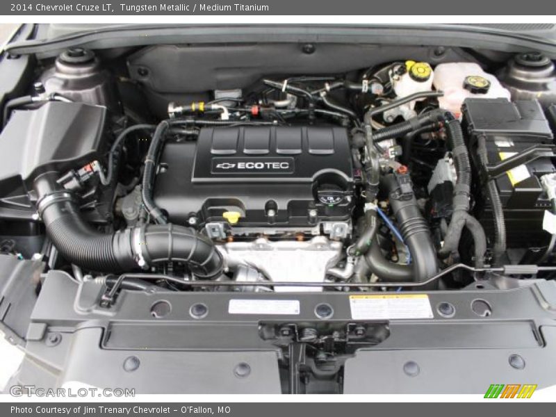 Tungsten Metallic / Medium Titanium 2014 Chevrolet Cruze LT