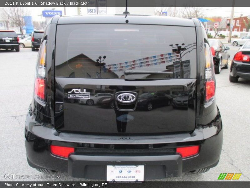 Shadow Black / Black Cloth 2011 Kia Soul 1.6
