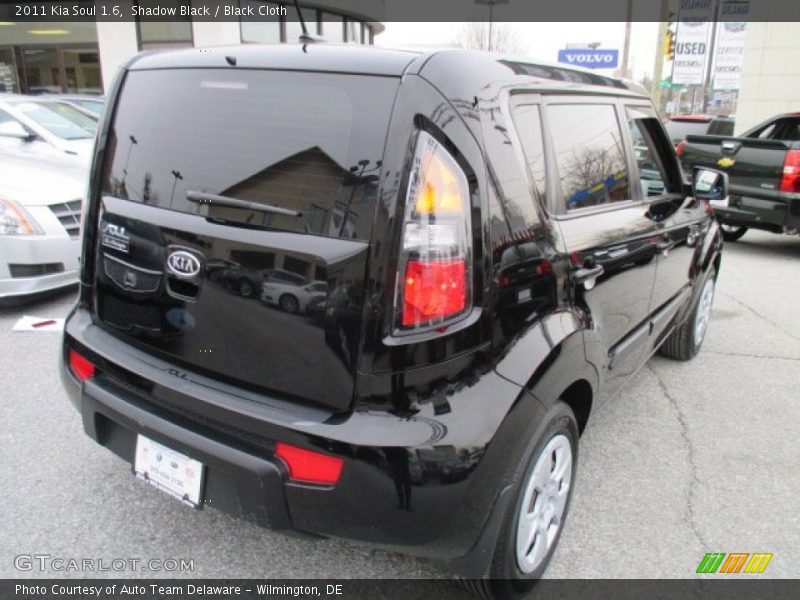 Shadow Black / Black Cloth 2011 Kia Soul 1.6