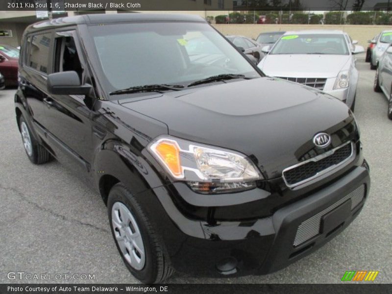 Shadow Black / Black Cloth 2011 Kia Soul 1.6