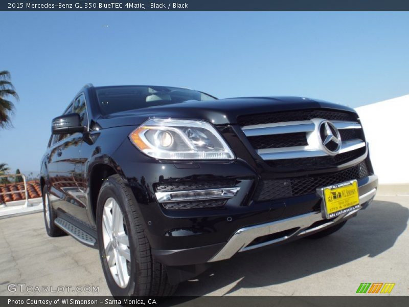 Black / Black 2015 Mercedes-Benz GL 350 BlueTEC 4Matic