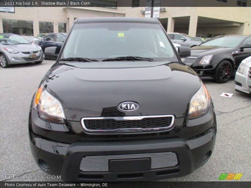 Shadow Black / Black Cloth 2011 Kia Soul 1.6