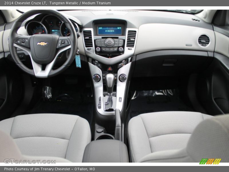 Tungsten Metallic / Medium Titanium 2014 Chevrolet Cruze LT