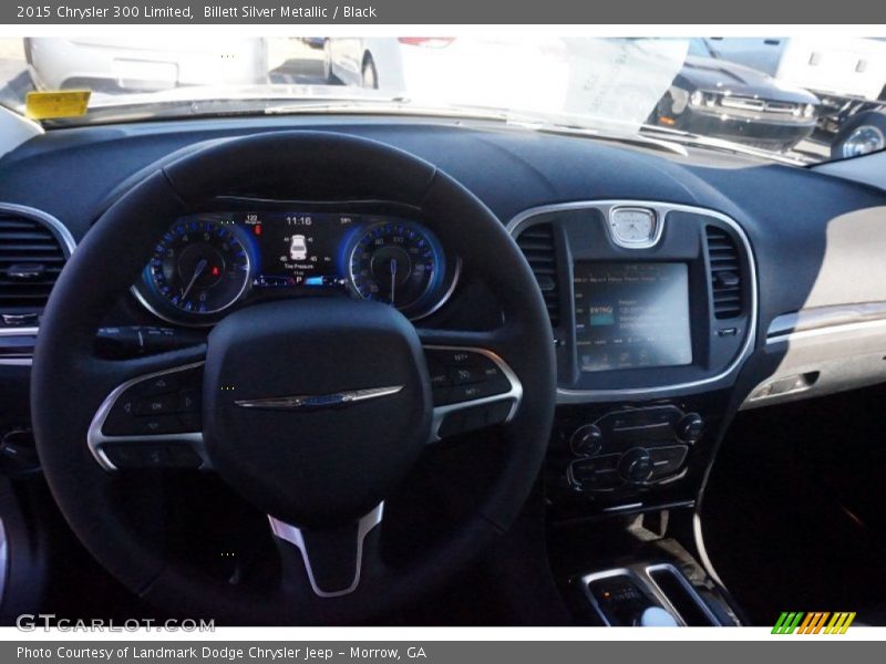 Billett Silver Metallic / Black 2015 Chrysler 300 Limited